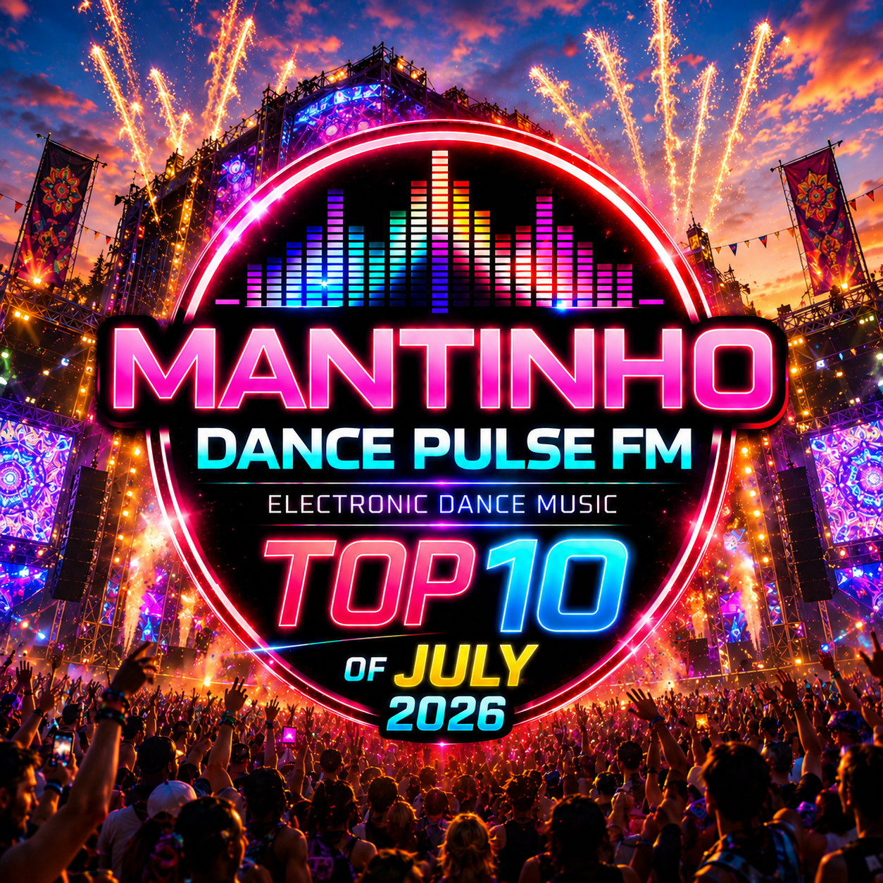 Mantinho Dance Pulse FM EDM TOP 10 Of July 2026 LIVE Radio Show
